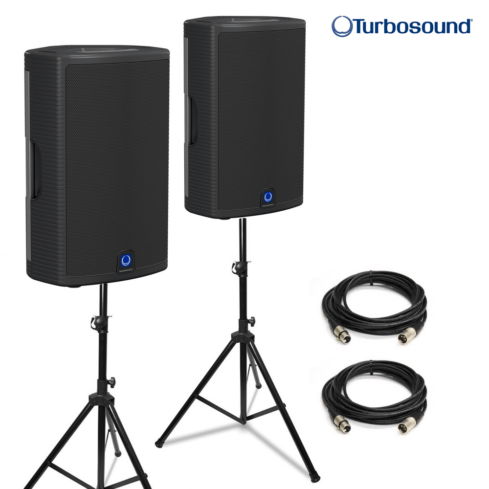 Turbosound Milan M10 powered speakers (pair)-0