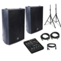 12″ XRS Speakers & mixer pack (2)